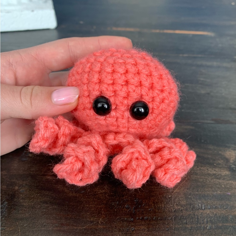 Crochet Mini Octopus, Handmade!